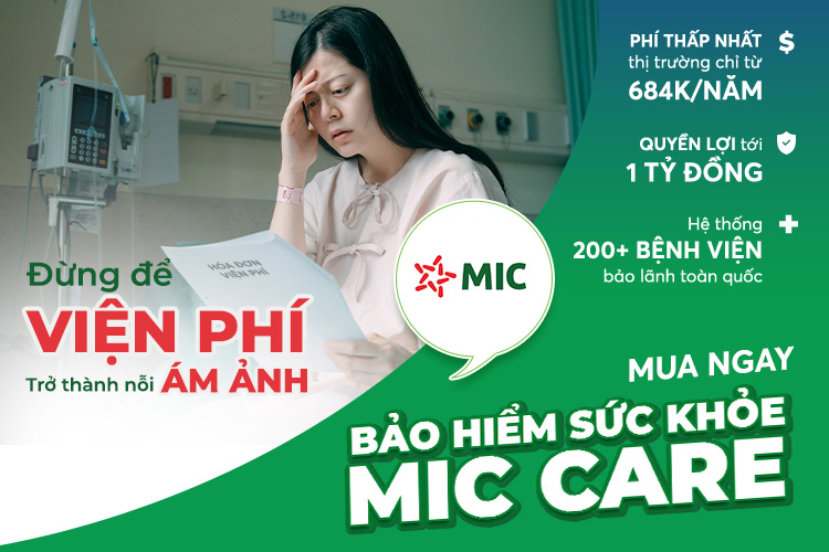 Bảo hiểm sức khỏe MIC Care